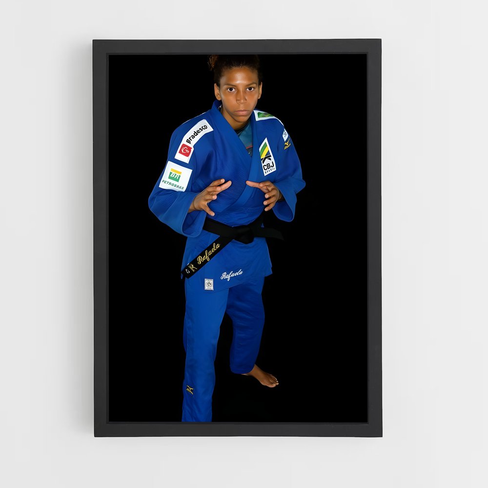 Poster Rafaela silva – affiche Judo (vue 2)